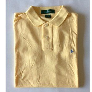 New Yellow Hunt Club Men Polo Shirt Size MT